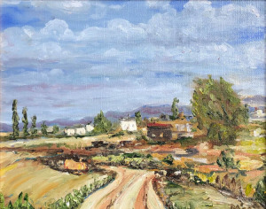 08 - "Tuscany" by Dan Abenaim - Oil - 8"x10" - $195  - contact dabenaim1@gmail.com