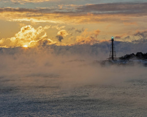 64 - "Sea Smoke" by Greg Pronevitz - Photograph - 8"x10" - $99 matted and framed - contact gregp@parula.us