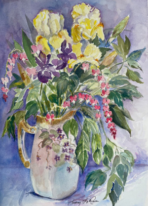 28B. Hearts and Flowers by Audrey LaRosa