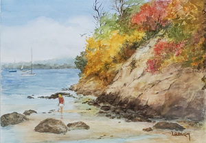 46B. East Gloucester Lookout by Lorraine O'Brien