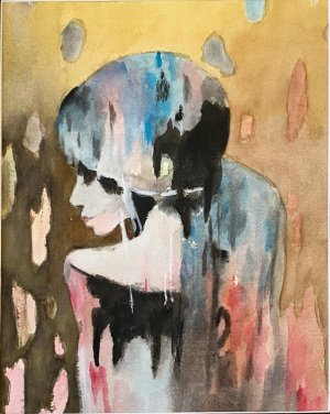22A. Abstract Lady by Maryann Trudeau