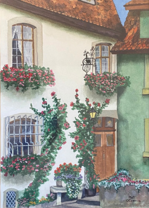 1B. Rorrenburg Windowboxes by Patricia O'Connor
