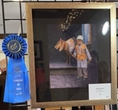 Boy with Goat by Maya Jacob