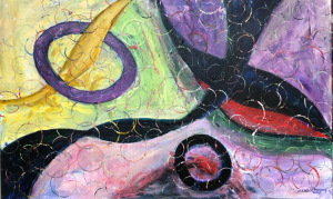 "Lemniscate"  30"x48"  Acrylic