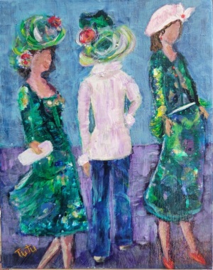 Emerald Elegance by Angela Addonizio