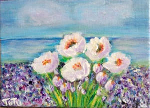 Serenity, 5x7 wrapped canvas by Angela Addonizio