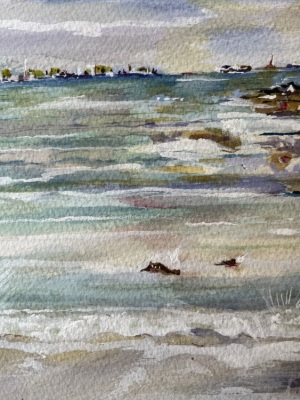 Beach and Rocks
