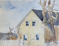 "House on Camden Road" 9” x 12” Watercolor