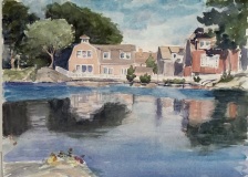 “Reflections” 9” x 12” Watercolor