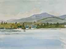 “Island in Kezar” 9” x 12” Watercolor