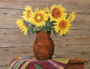 Sunflower Porch