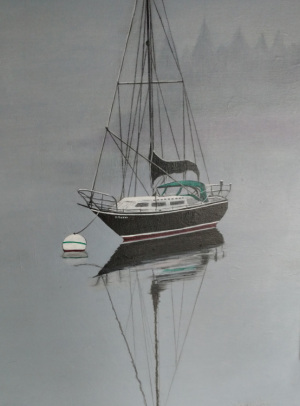 Misty Morning, Bar Harbor 