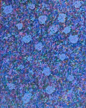 Hydrangea Showers 24 x 18 Acrylic on Canvas