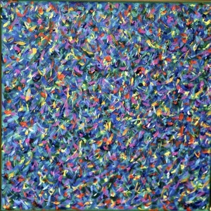 Ode to Joy 12 x 12 Acrylic on Canvas