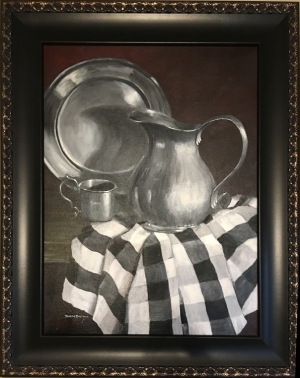 Pewter and Checks