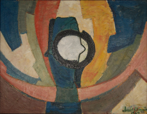 "Funny Hat"  26"x38"  Oil