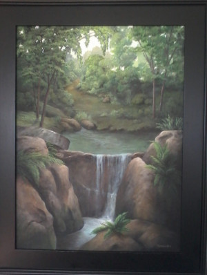 Forest Waterfall