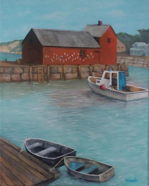 Motif With Boats