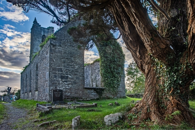 Killowen Old Parish Church and Burial Grounds - Kenmare, Ireland