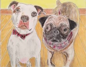 2 Dogs by Jack Fay