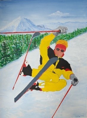 Skiier by Jack Fay