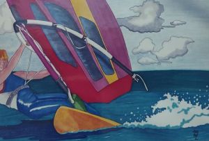 Wind Surfer by Jack Fay