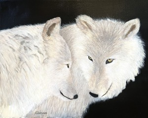 Painting by Joyce Fukasawa