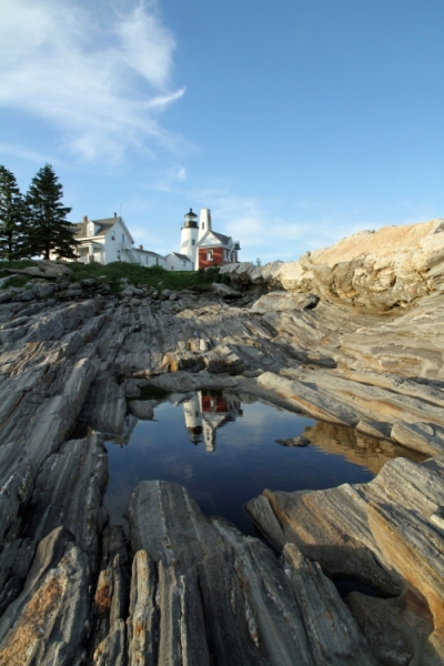 Pemaquid Point Light, Reflection in Tidal Pool