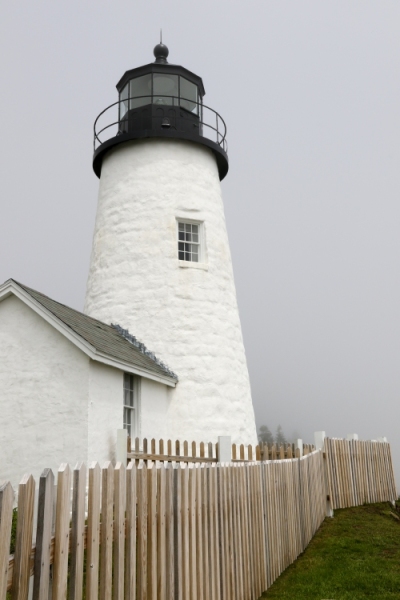 Pemaquid Point Light in Fog – Bristol, ME