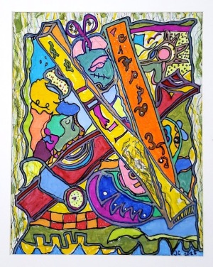 Evolution of Patterns, Mixed media by Jansen Chang