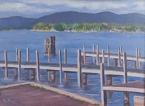 Pier at Wolfeboro by Patricia Walsh