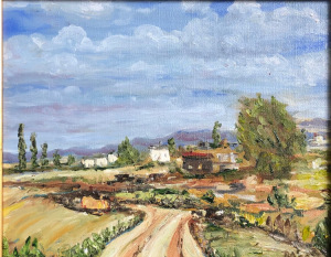 "Tuscany"  8"x10"  Oil