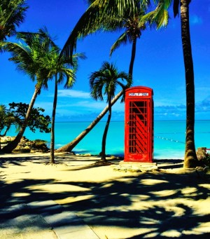 Vintage Phone Booth,  Antigua