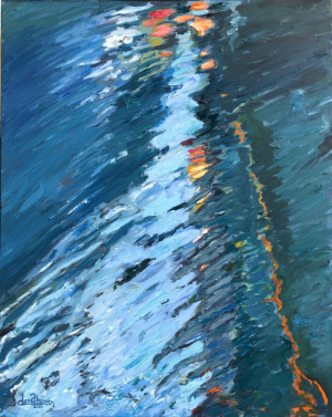"Reflection 1"  24"x30"  Oil