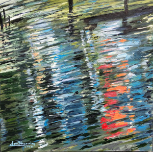 "Reflection 2"  24"x24"  Oil